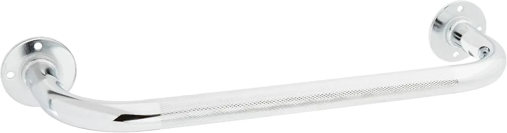 sammons preston chrome grab bar easy grip support bar for bathrooms